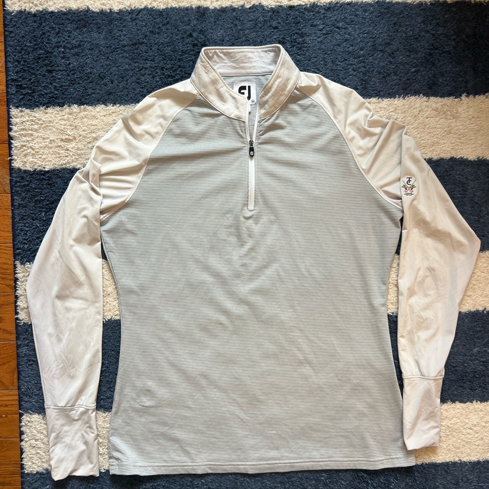 RARE Women’s FJ Footjoy Quarter-Zip Pullover Size Medium